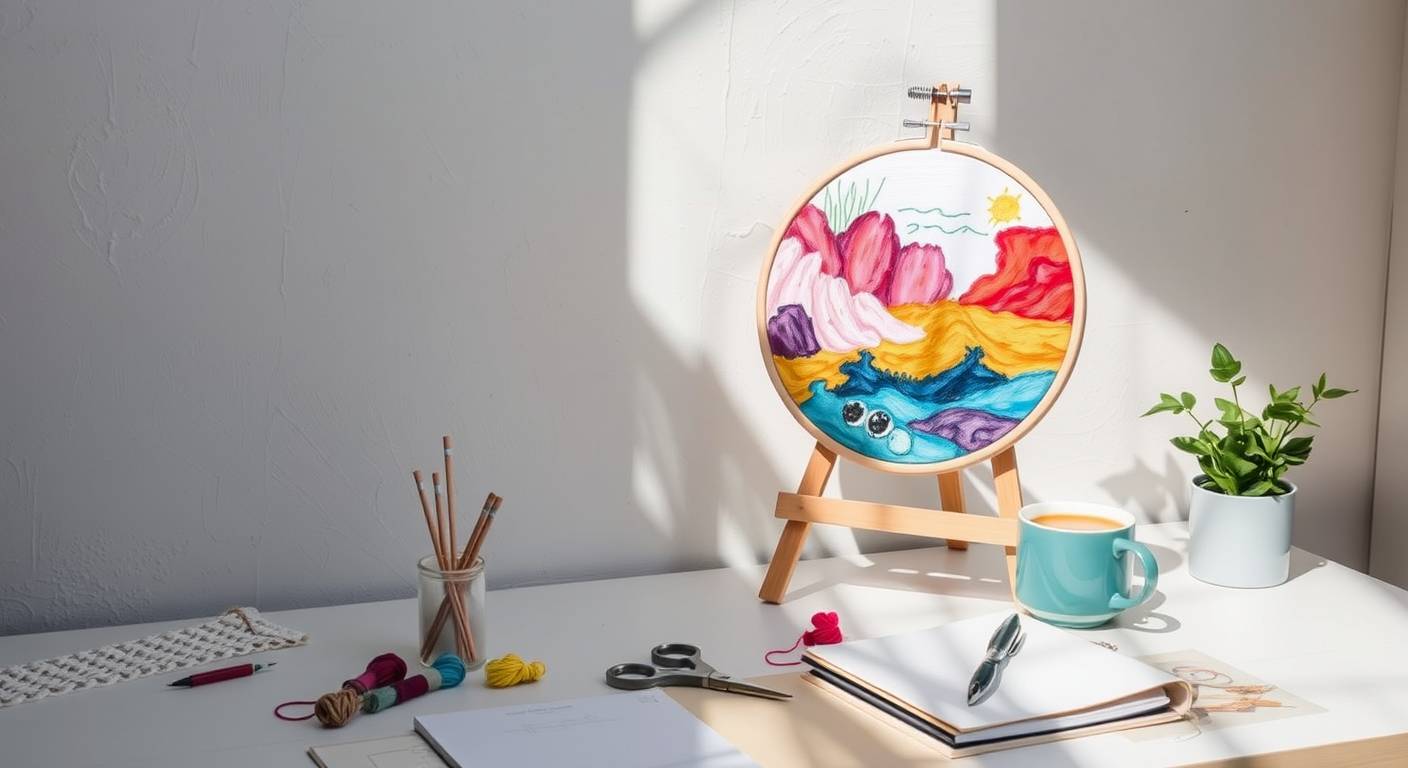 Fanquer Embroidery Kit for Adults