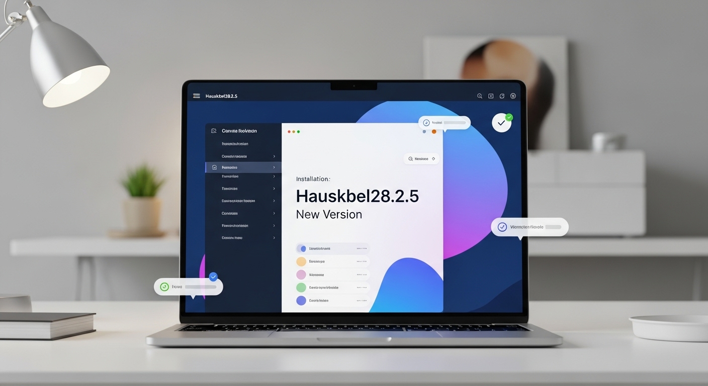Hauskbel28.2.5 New Version installation