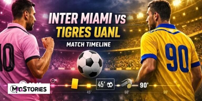 Inter Miami vs Tigres UANL Timeline