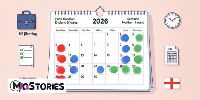 UK bank holidays 2026 dates