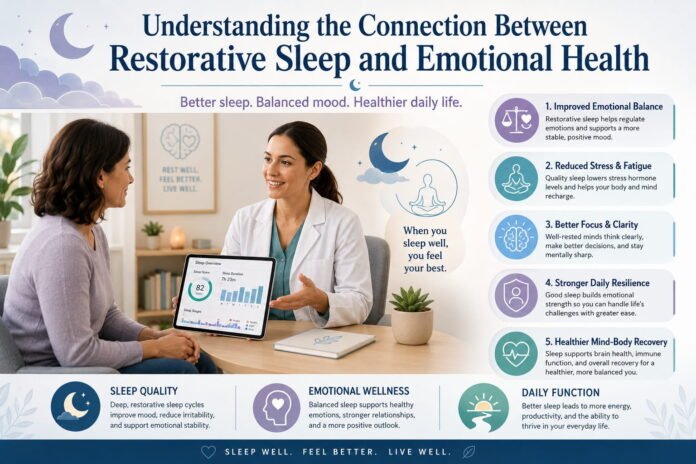 Understanding the Connection Between Restorative Sleep and Emotional Health